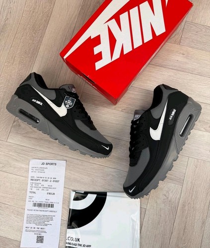 Nike air max black grey - -,