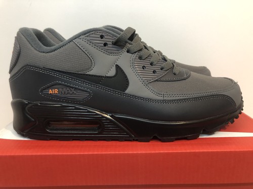 Dark grey black orange nike - grey,